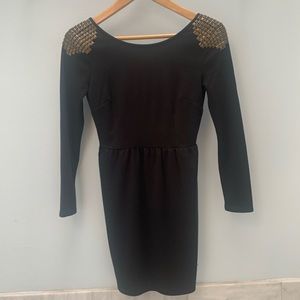 🦋Urban Outfitters beaded shoulder mini dress